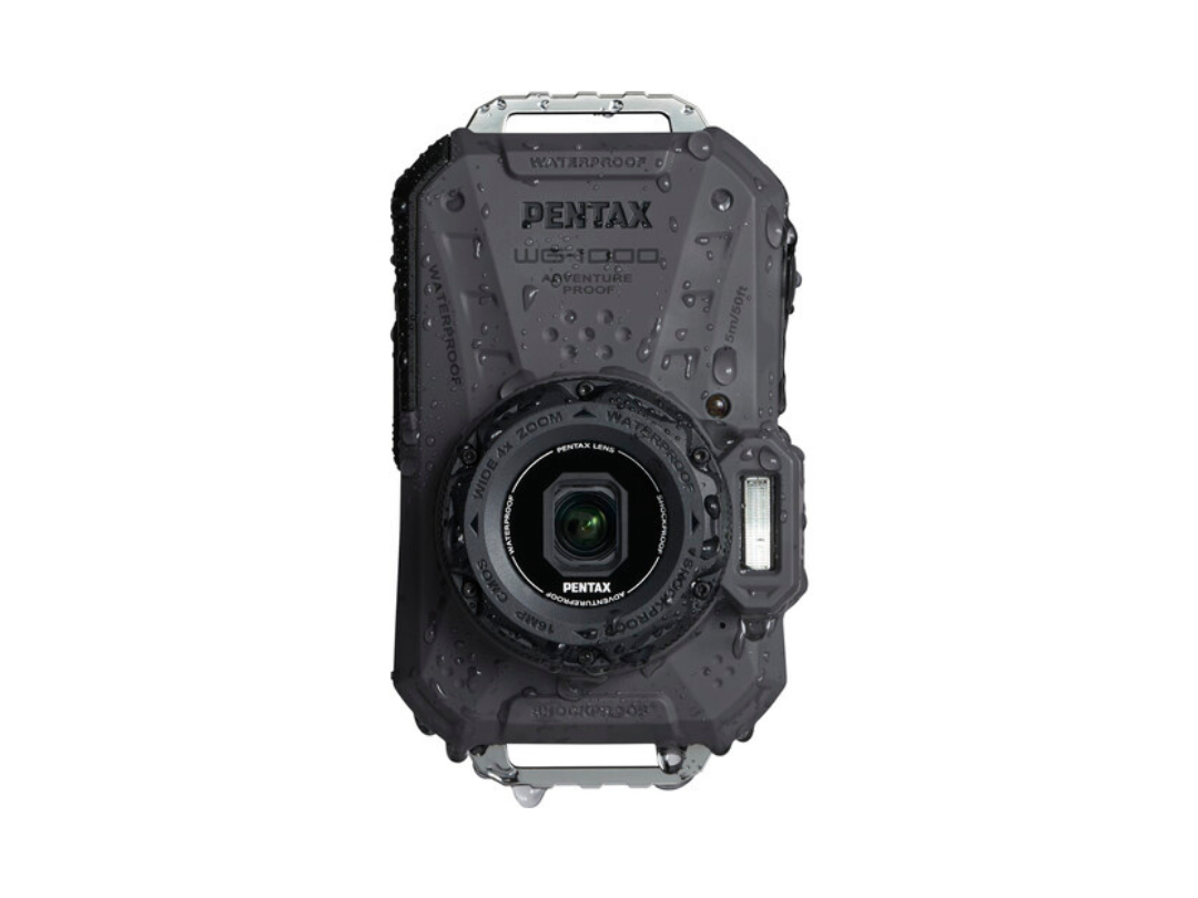 Pentax WG-1000 Waterproof Camera, 16.3 MP, 4X Zoom, Full HD Video Pentax WG-1000 Waterproof Camera, 16.3 MP, 4X Zoom, Full HD Video